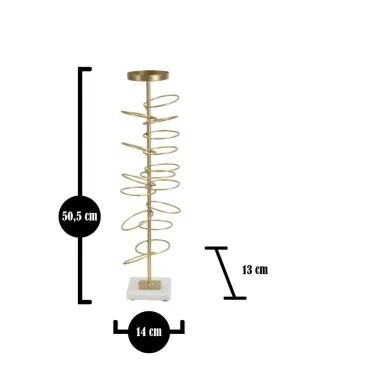 P/CAND RINGS 14X13X50,5 cm